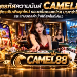 ถอดรหัสความมันส์ CAMEL88: อาณาจักรเดิมพันยุคใหม่ รวมสล็อตแตกโหด บาคาร่าไลฟ์สด และแทงบอลค่าน้ำดีที่สุดในที่เดียว